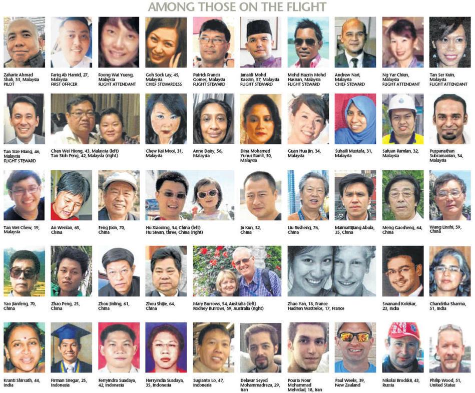 马航MH370已坠毁 遇难者生前照片曝光(高清组图) 国际观察 倍可亲